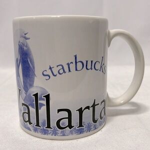 STARBUCKS 2010 Puerto Vallarta Mexico Collectable Dolphin  Coffee Mug